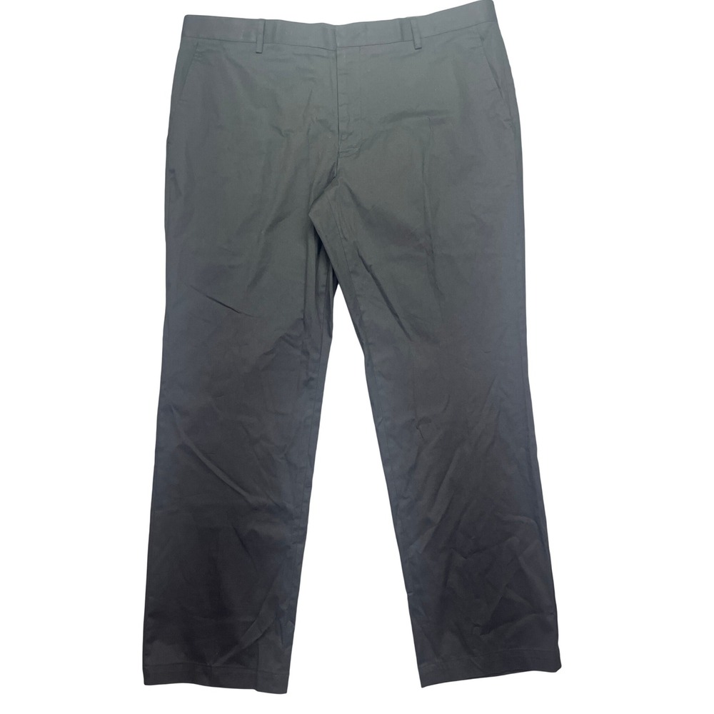 INC International Concepts Milan Slim‎ Fit Flat Front Pants Sz 36 Fits 38"